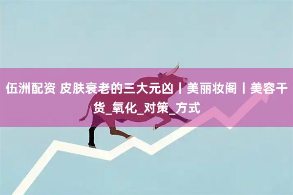 伍洲配资 皮肤衰老的三大元凶丨美丽妆阁丨美容干货_氧化_对策_方式