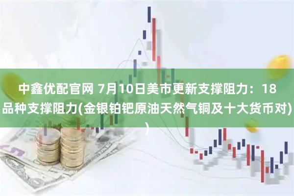 中鑫优配官网 7月10日美市更新支撑阻力：18品种支撑阻力(金银铂钯原油天然气铜及十大货币对)
